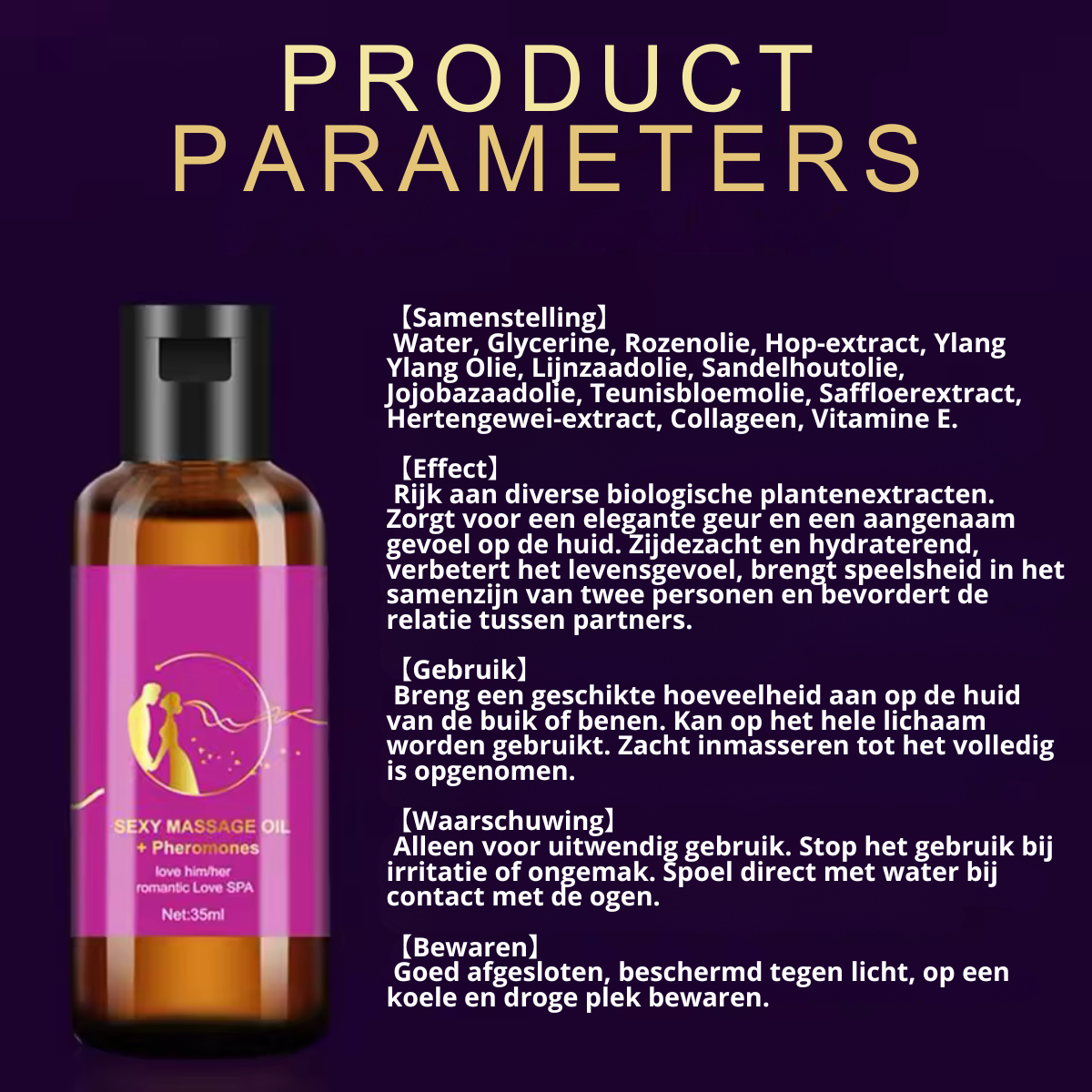 Aceite esencial para masajes sensuales