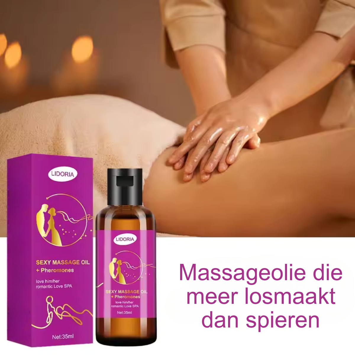 Aceite esencial para masajes sensuales